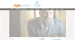 Desktop Screenshot of kylesexton.com