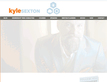 Tablet Screenshot of kylesexton.com